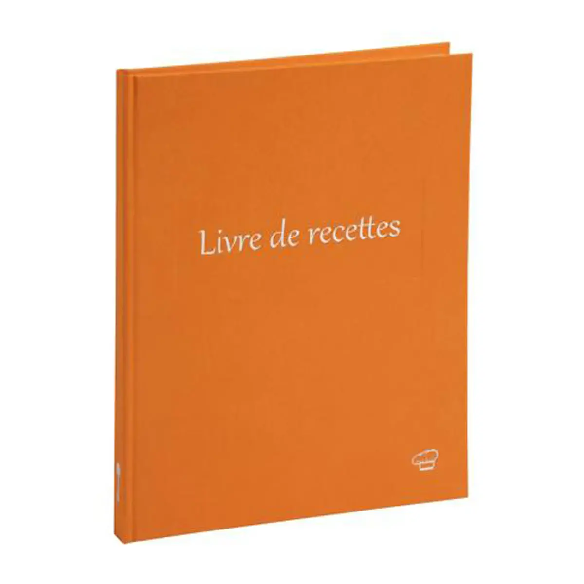 Livre de recettes - 22 x 17 cm - 96 pages - Orange - Exacompta 