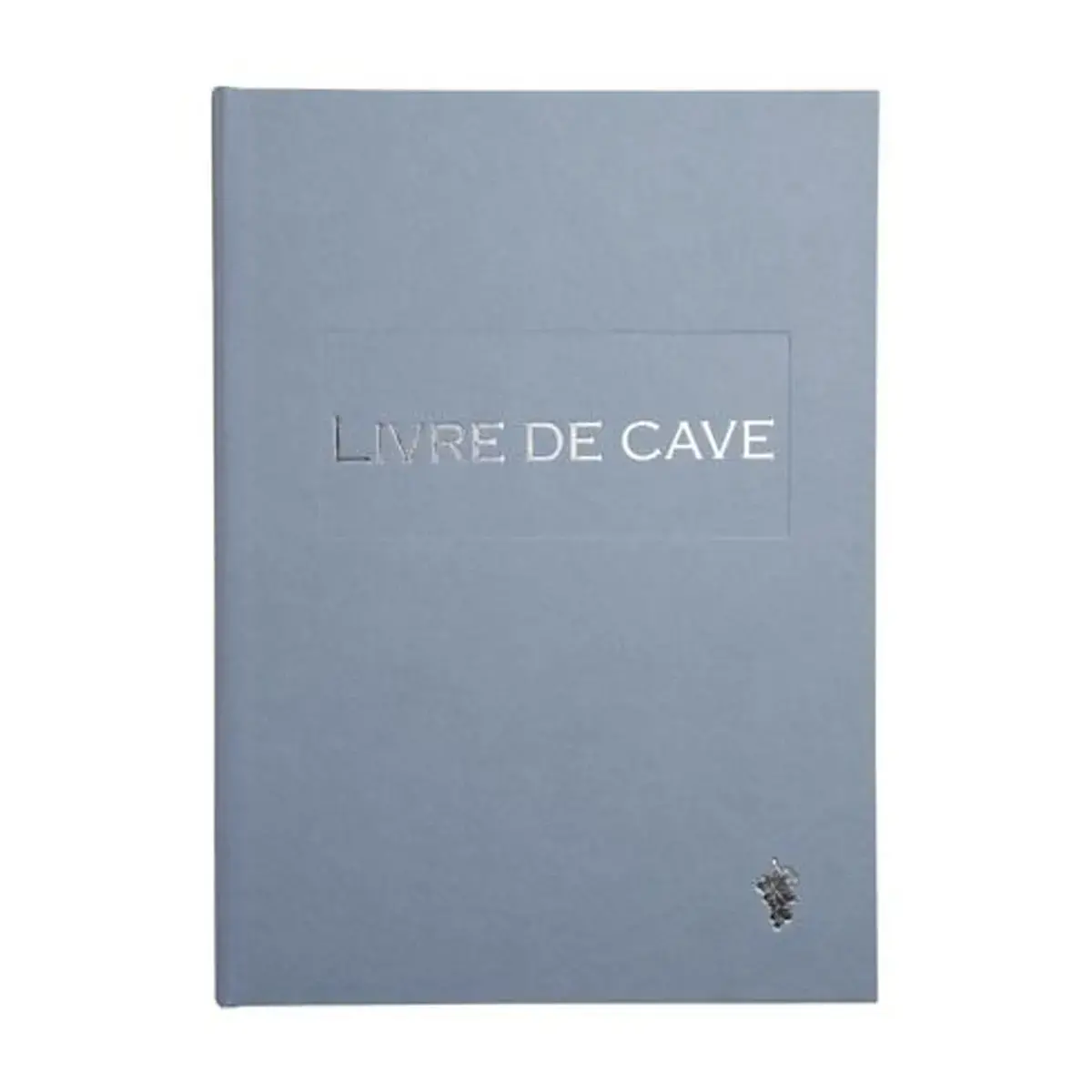 LIVRE DE CAVE.220X170.96 PAGES GRIS 