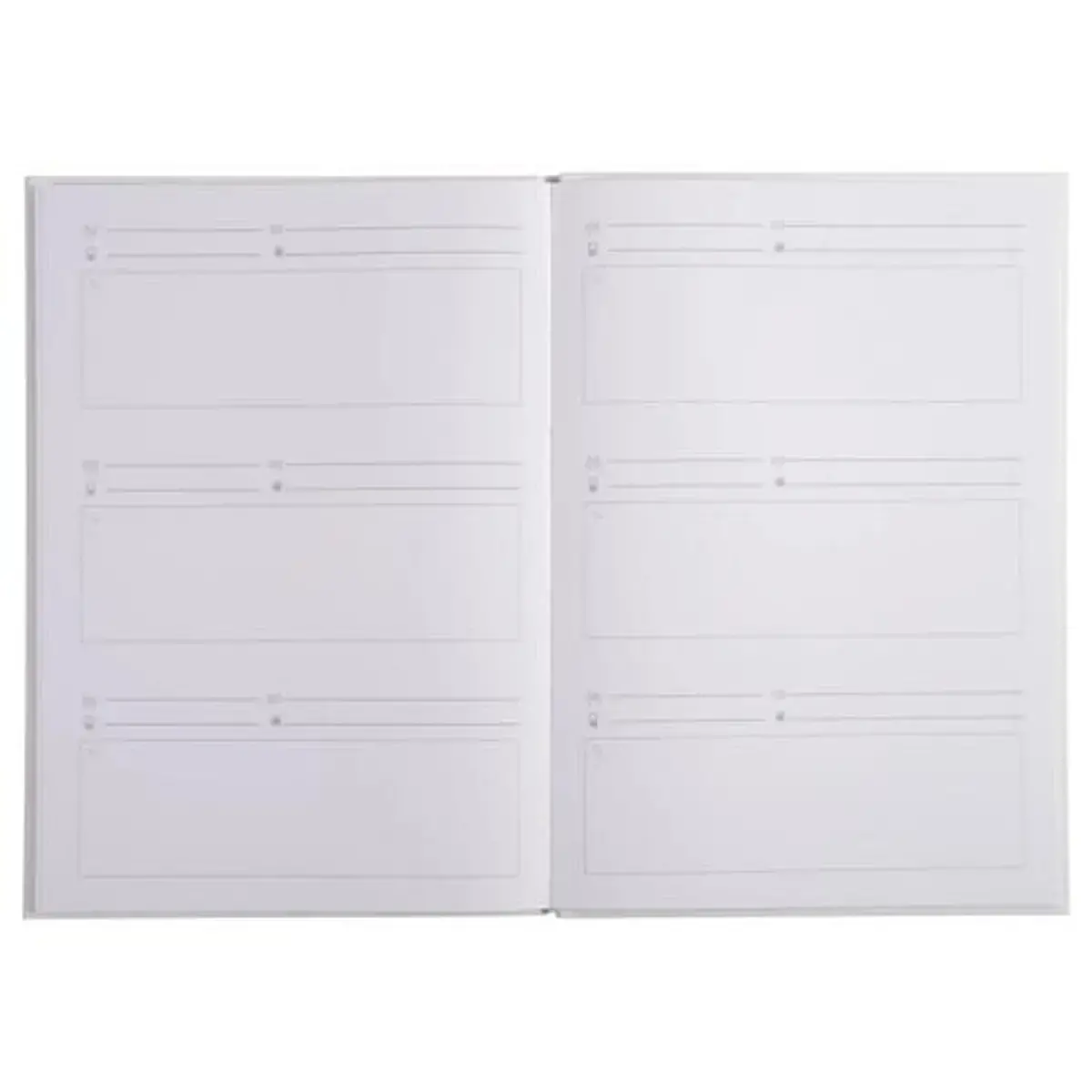 Livre de remerciements - A4 - 96 pages - Blanc - Exacompta