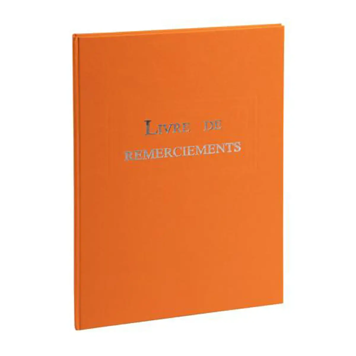 LIVRE DE REMERCIEMENT 96P.297X210.ORANGE