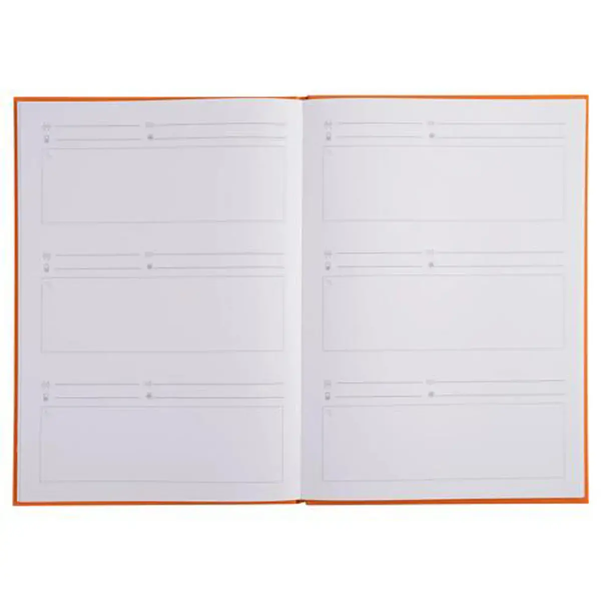 LIVRE DE REMERCIEMENT 96P.297X210.ORANGE