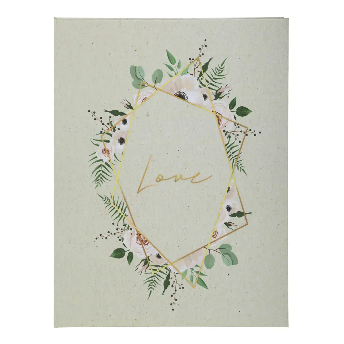 Livre d or 100p. or 27x22cm CHAMPETRE