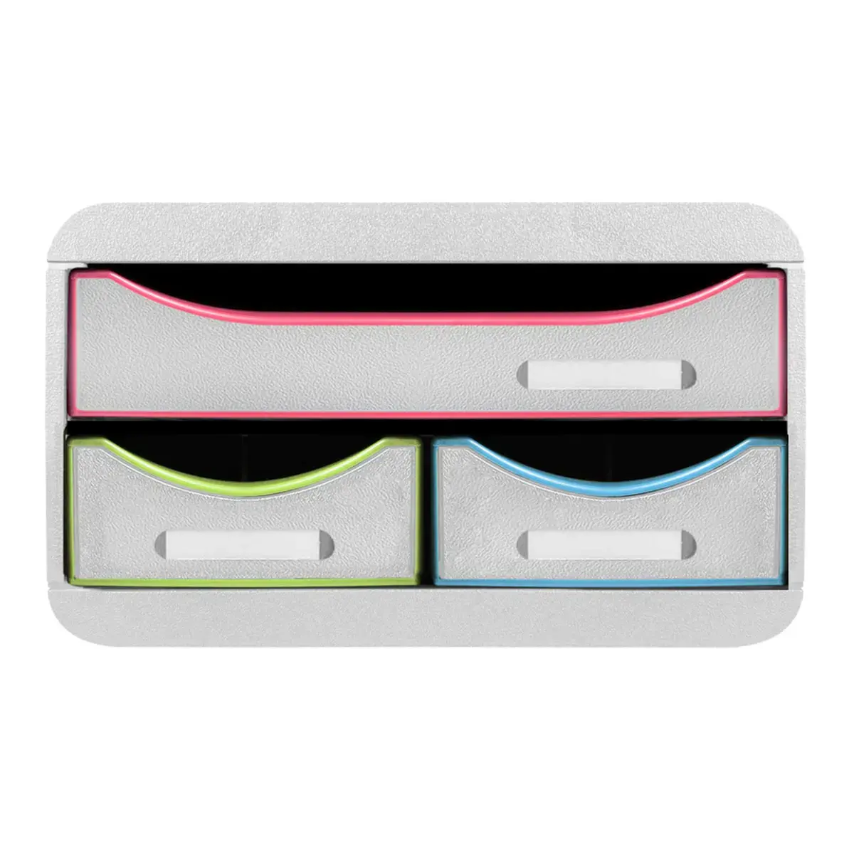 SMALL-BOX MINI 3 tiroirs blanc/arlequin/ - Exacompta
