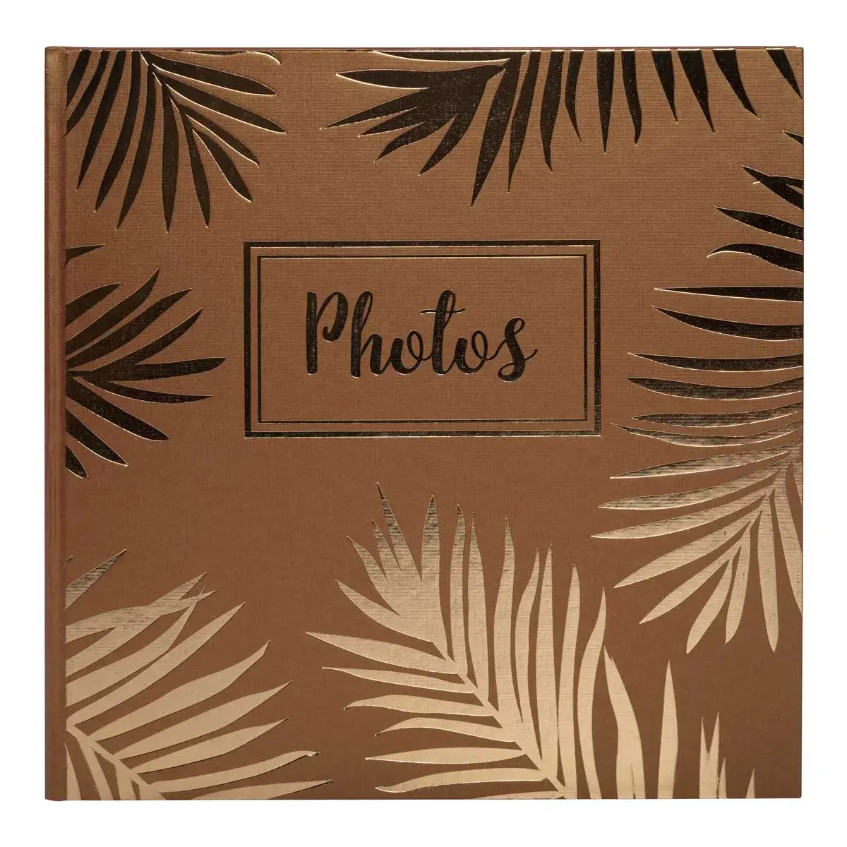 Album livre 30p. noir 25x25cm PALMA or
