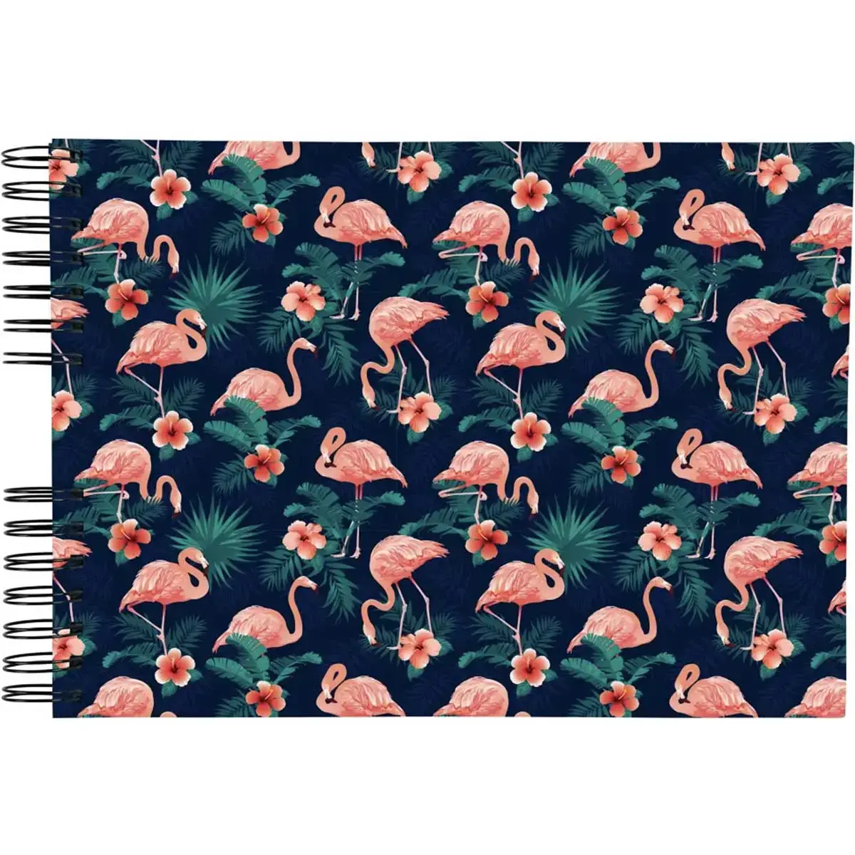 Album FLAMINGO - Reliure spirales - 50 pages - 32 x 22 cm - Exacompta 