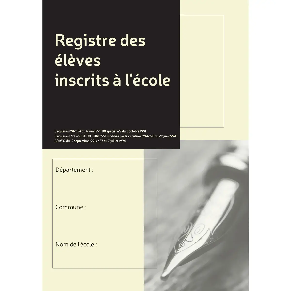Reg. matricule 377 eleves 297x210 FSC&reg; 