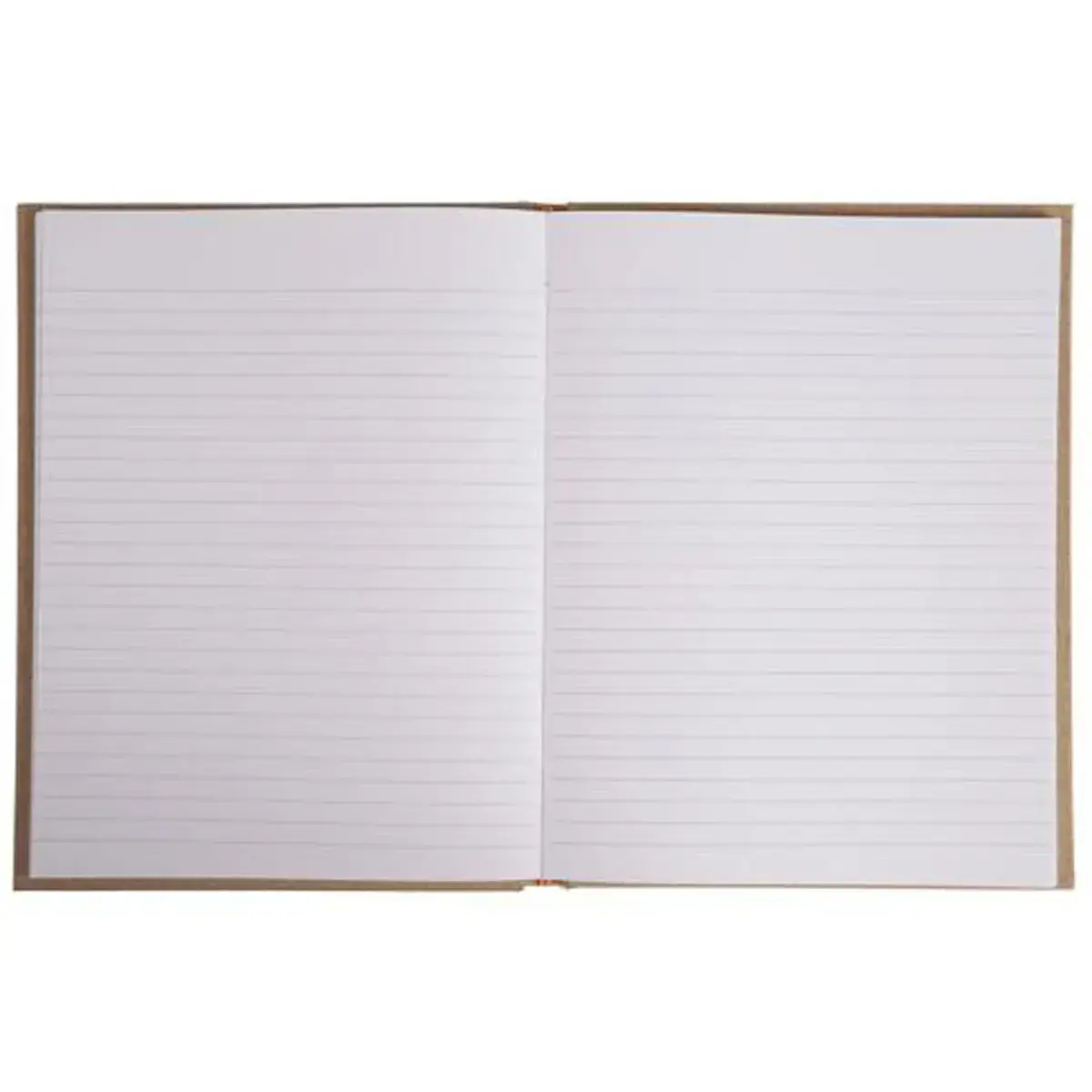 Carnet Nature ligné - 22 x 17 cm - 192 pages - Marron - FSC® - Exacompta