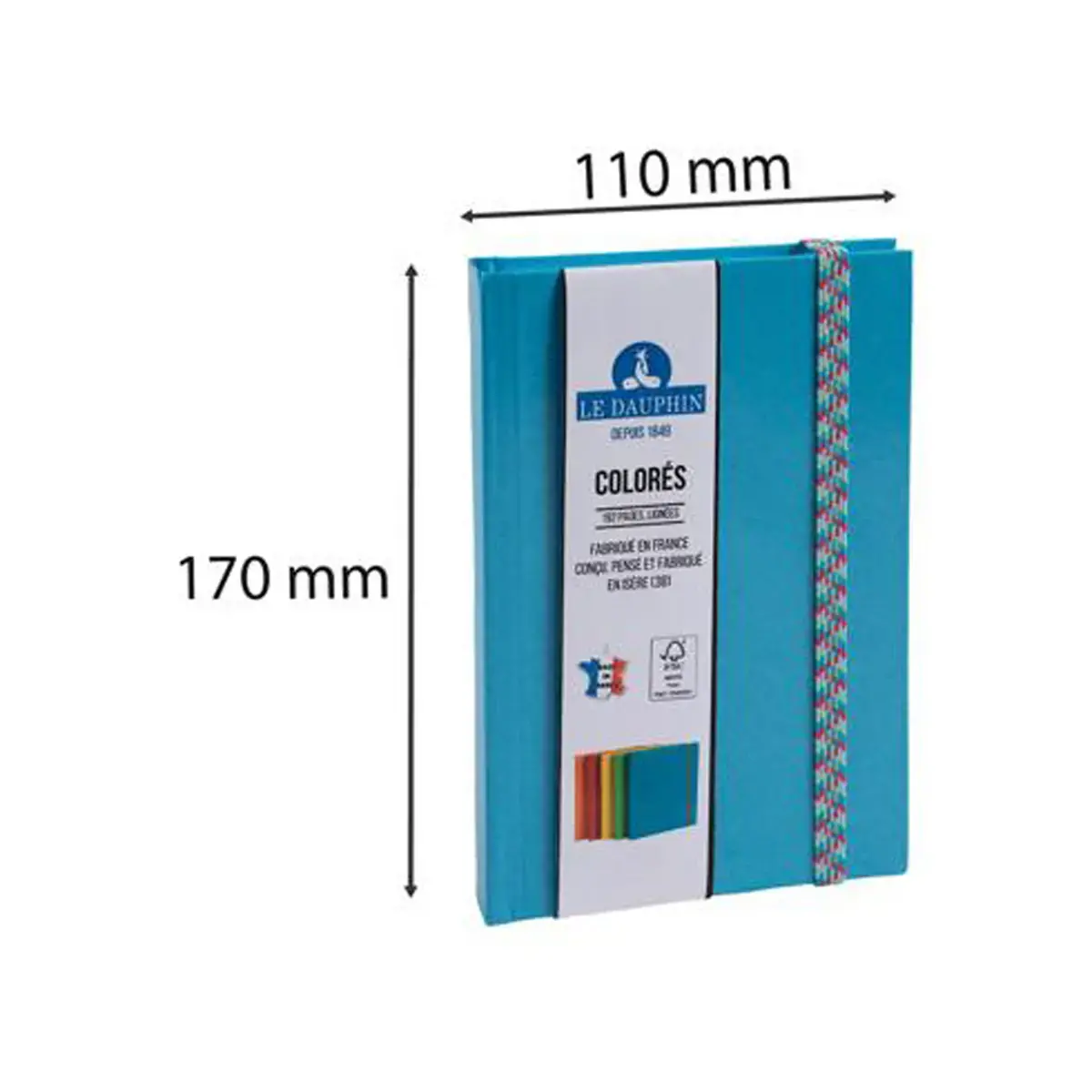 REG IDERAMA 170x110 192P LIGNE BLEU FSC®