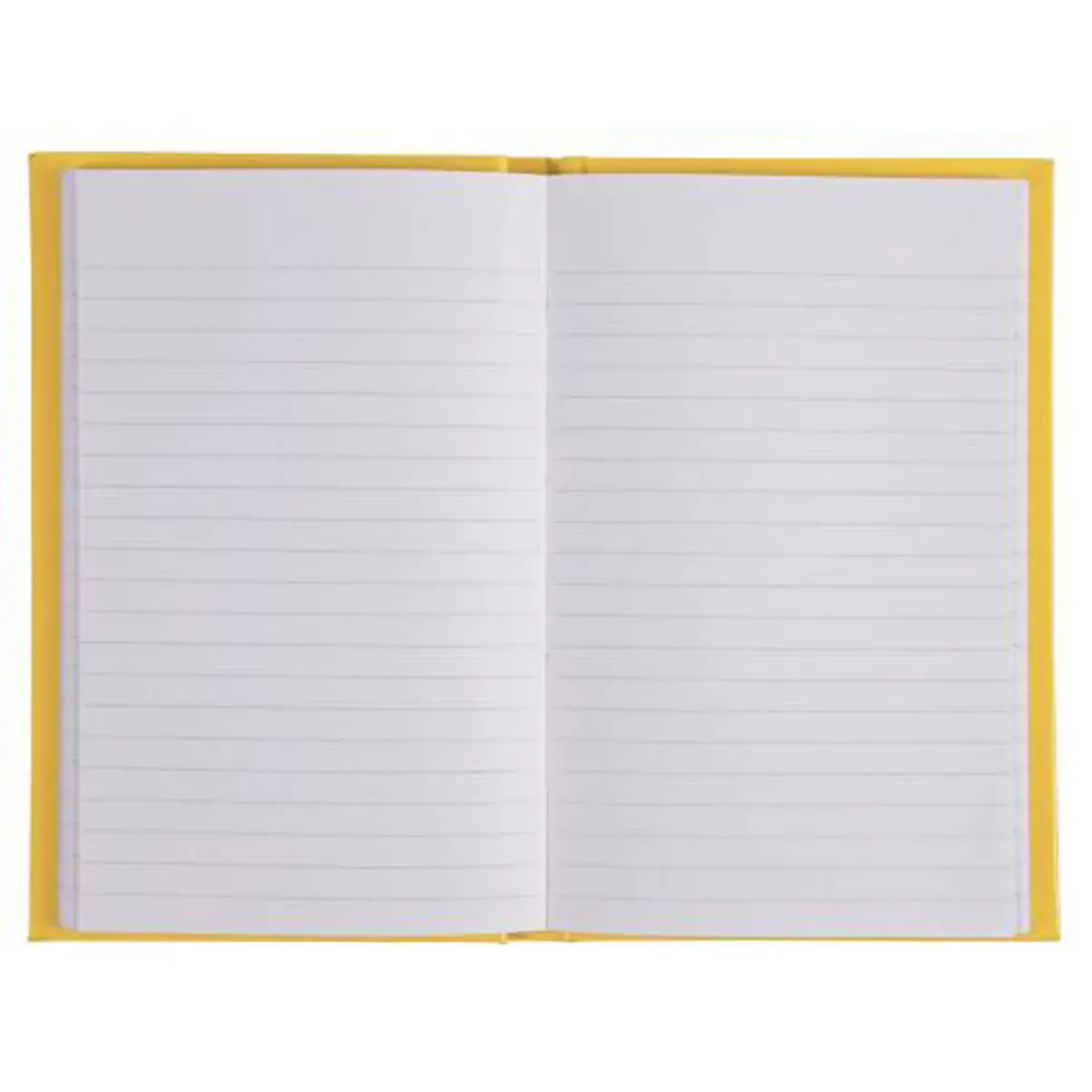 Carnet lign&eacute; - 17 x 11 cm - 192 pages - Jaune - EXACOMPTA 