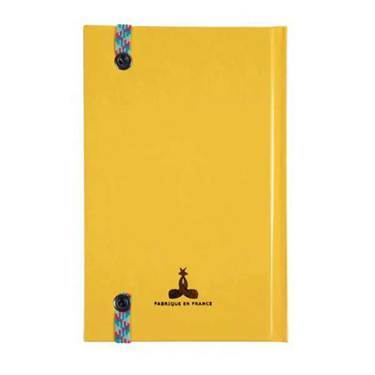 Carnet lign&eacute; - 17 x 11 cm - 192 pages - Jaune - EXACOMPTA 