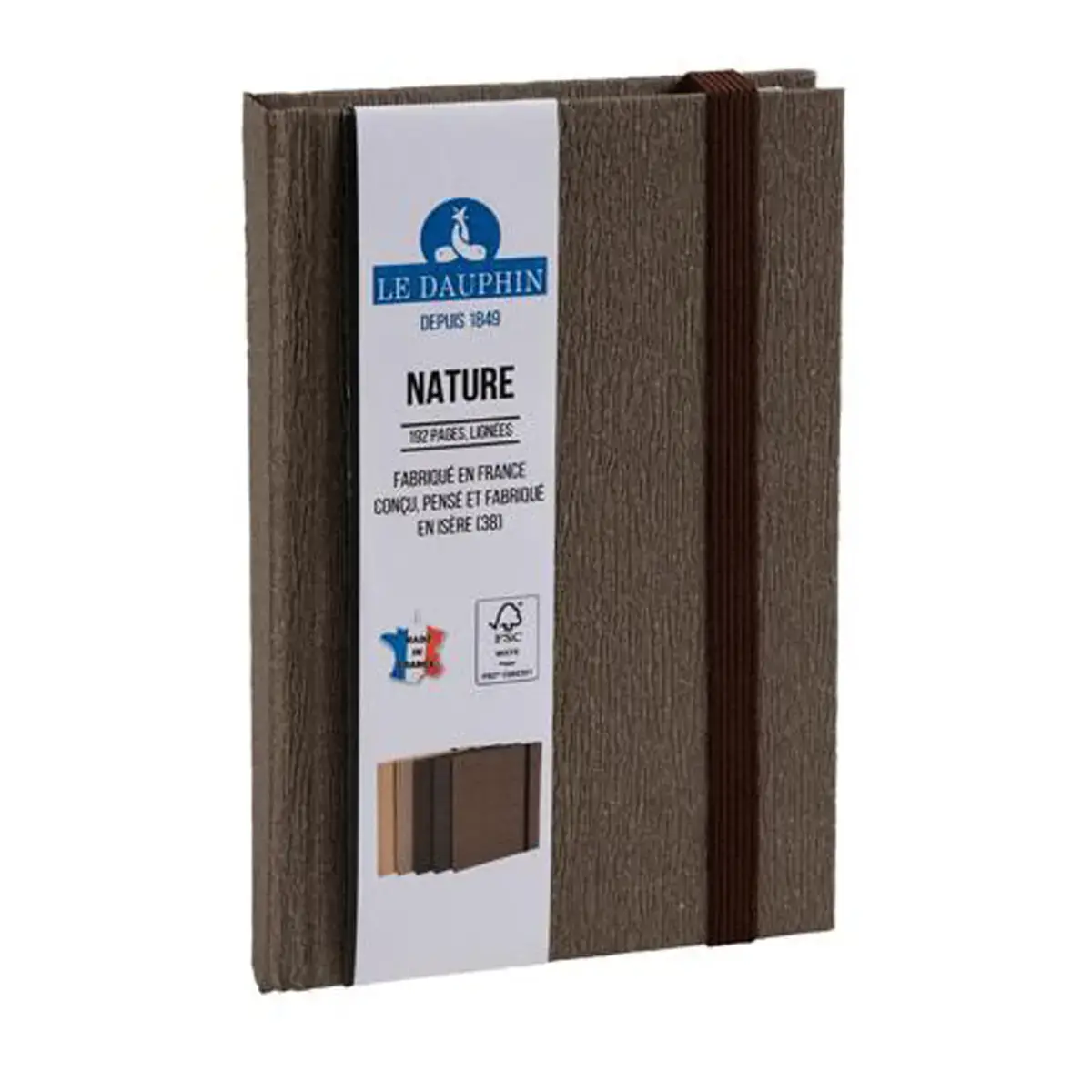 REG NATURE 170x110. 192P LIGNE GRIS FSC®