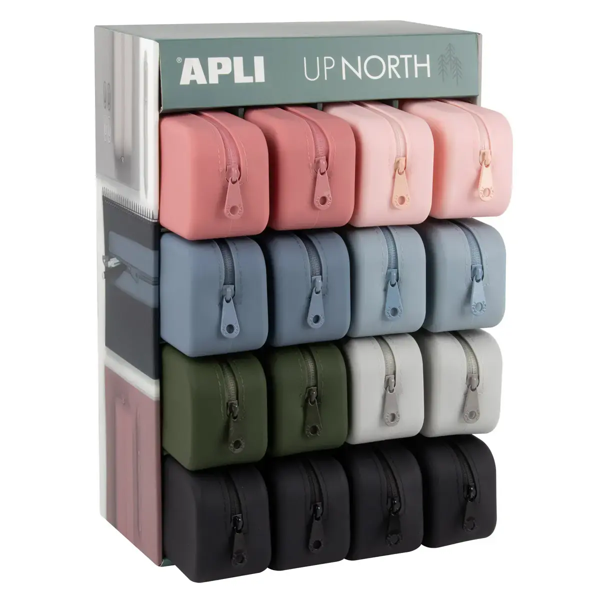 Présentoir de trousses Up North 16 unités - Apli