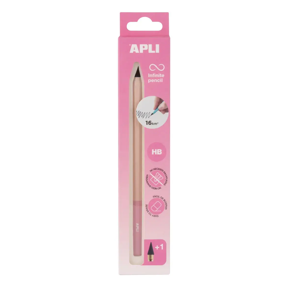 Crayon Infini rose Nordik - Apli 