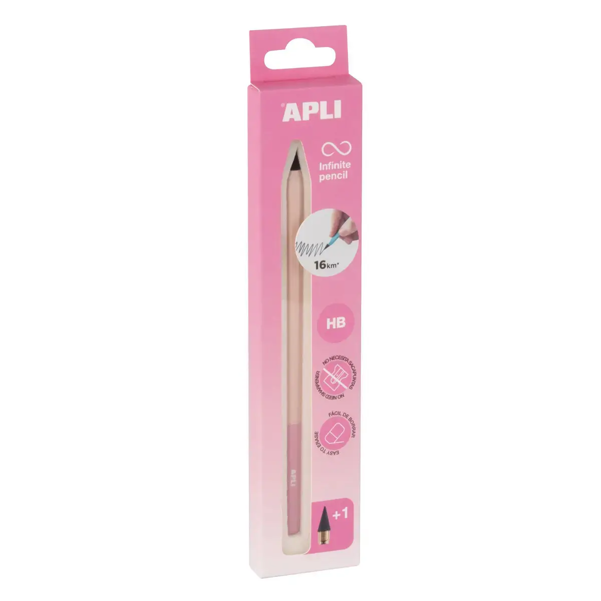 Crayon Infini rose Nordik - Apli 