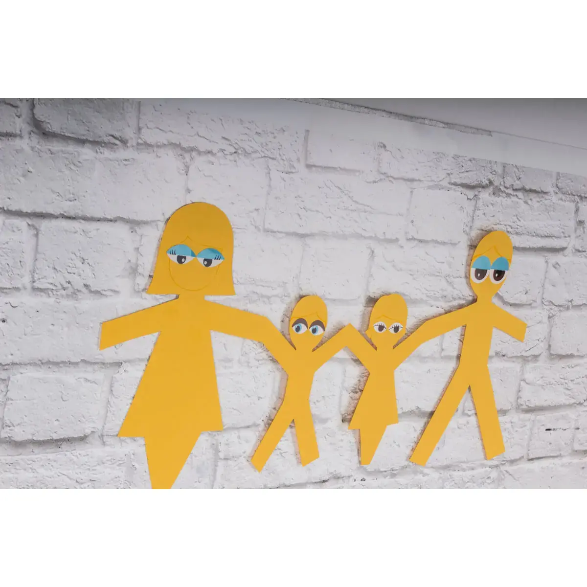 Rouleau gommettes yeux multicolores assortis - Apli 